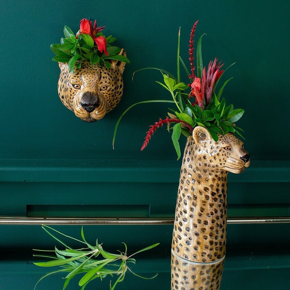 Vase léopard