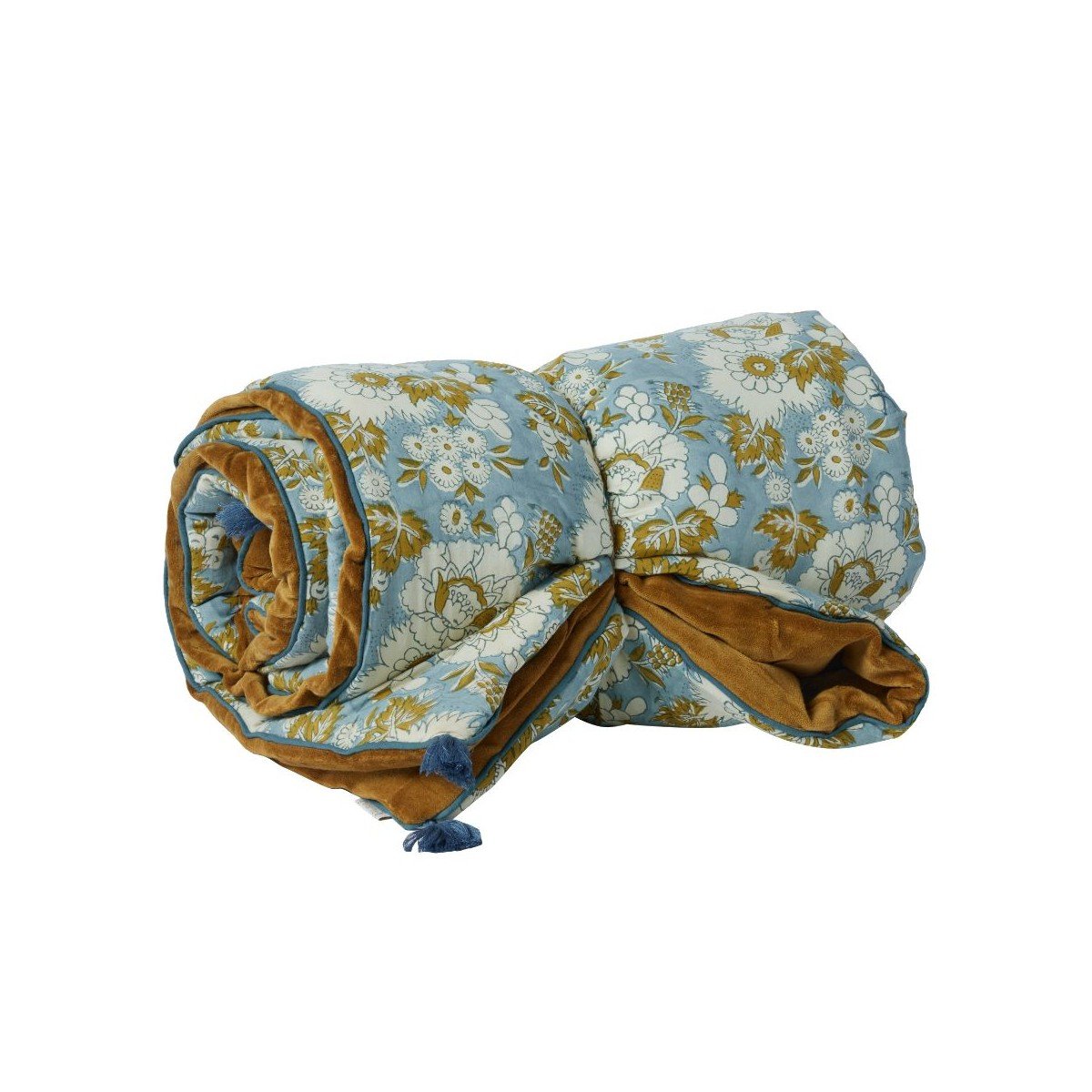 Edredon bleu