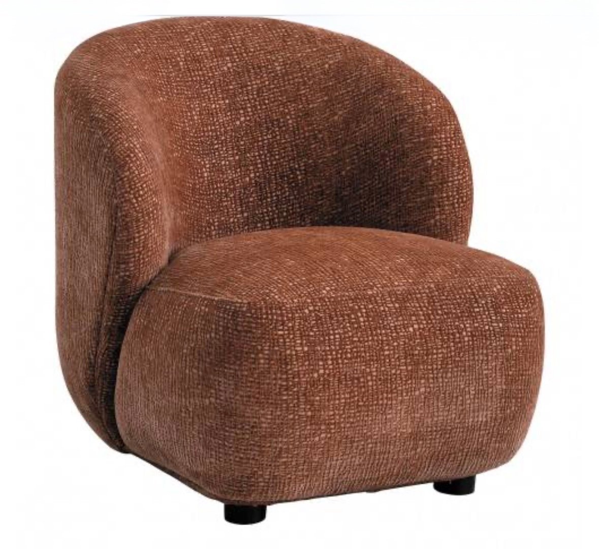 Petit fauteuil bois de rose