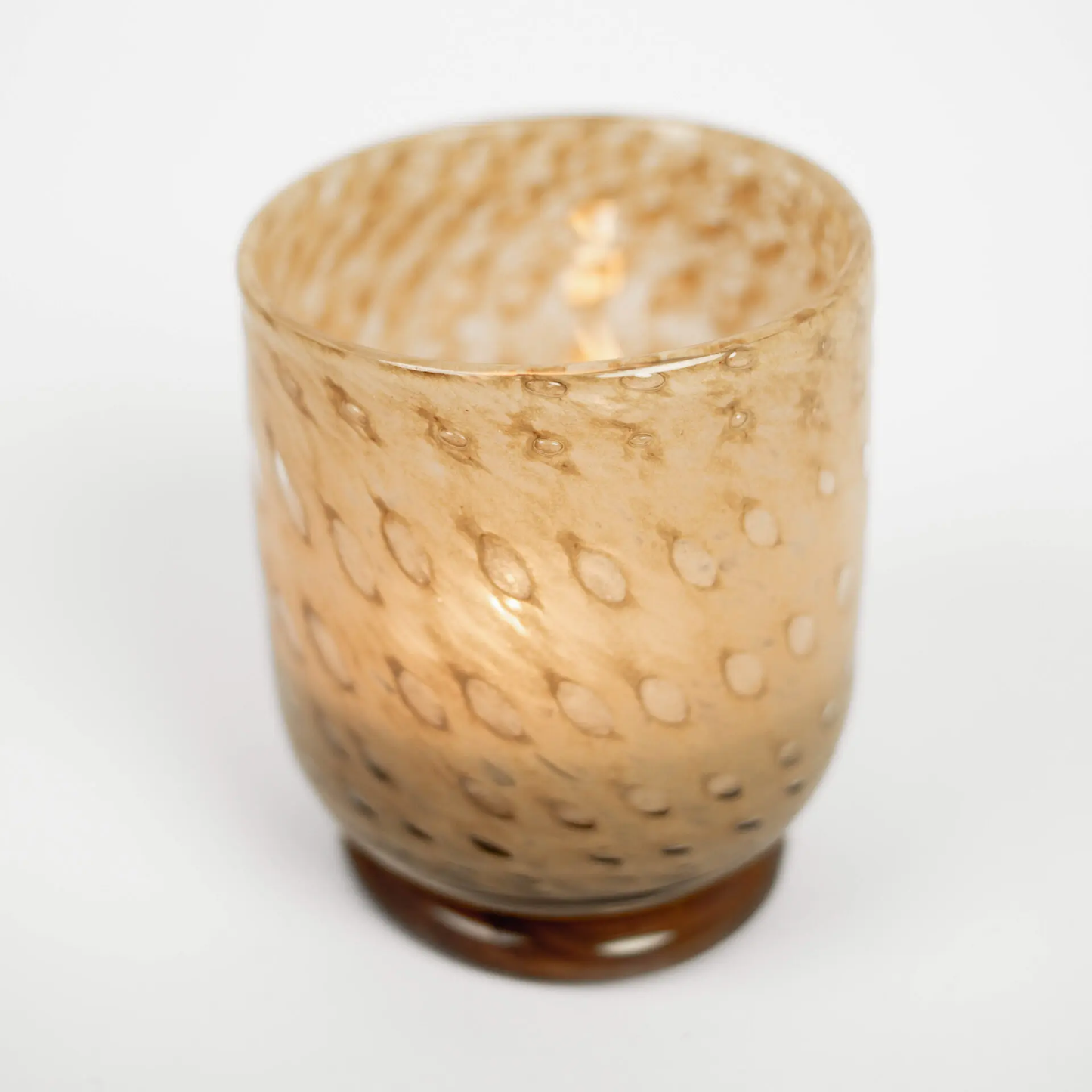 Photophore / vase taupe
