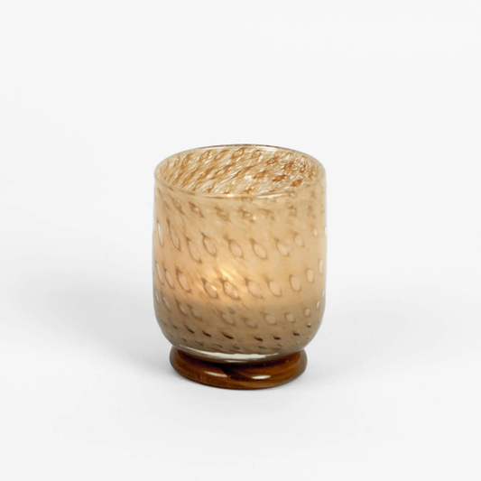Photophore / vase taupe