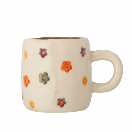 Mini tasse fleur blanc