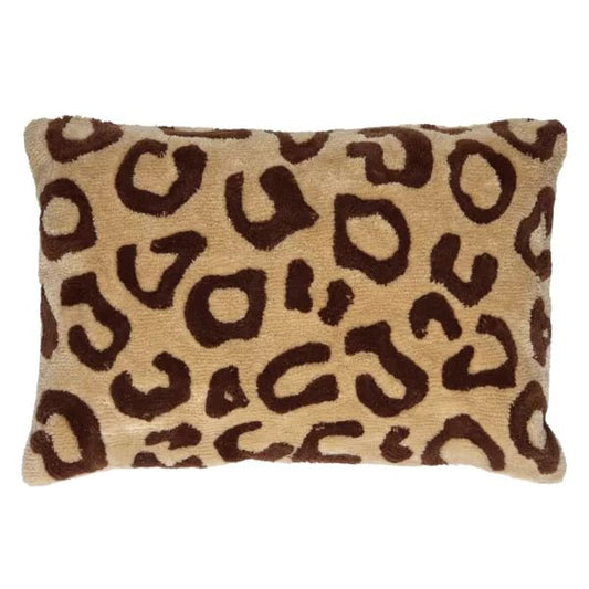 Coussin léopard