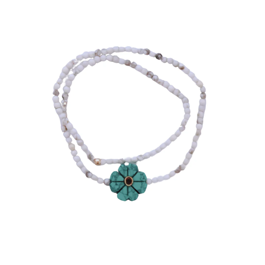 Bracelet double pierre précieuse 2