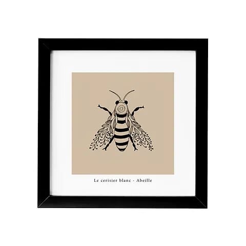 Cadre abeille coffret