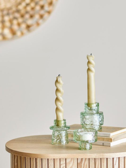 Set de 3 bougeoirs