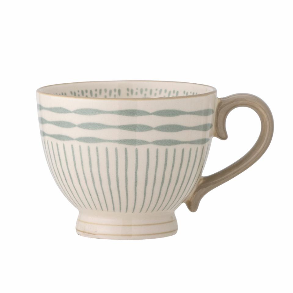 Tasse à motif bleu
