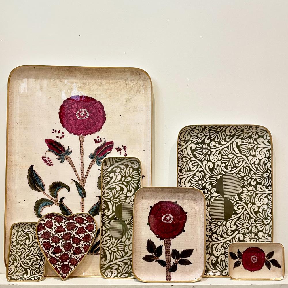 Plateau pivoine XL