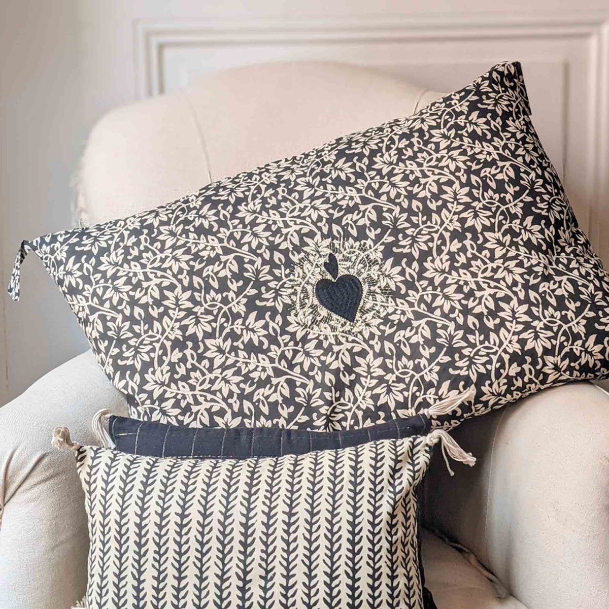 Coussin rameau 40 x 60 cm