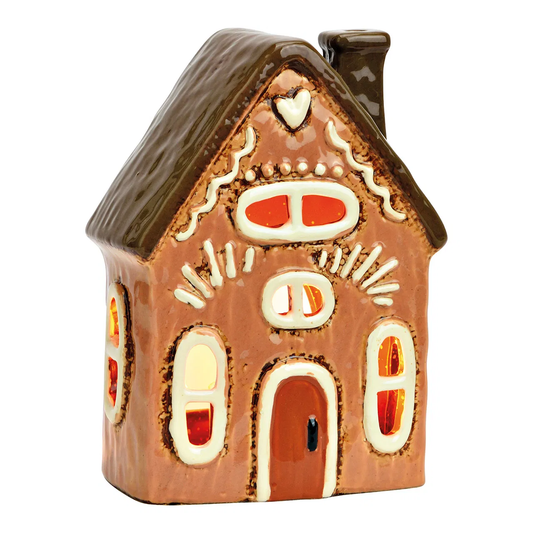 Maison photophore pain d'épice