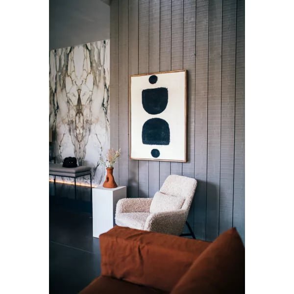 Fauteuil fausse fourrure