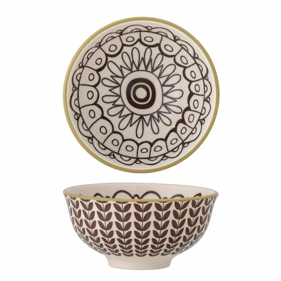 Bol à motif marron M