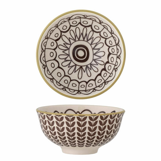 Bol à motif marron M