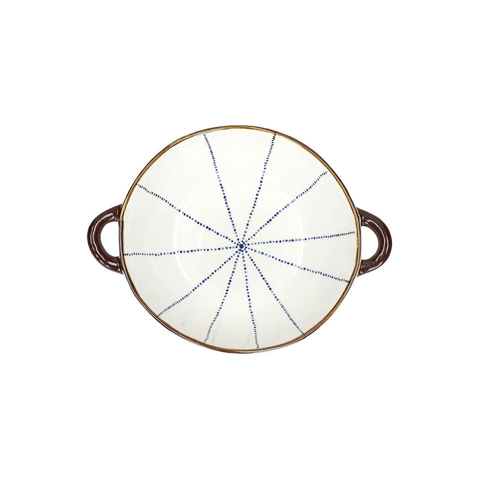 Plat en porcelaine M