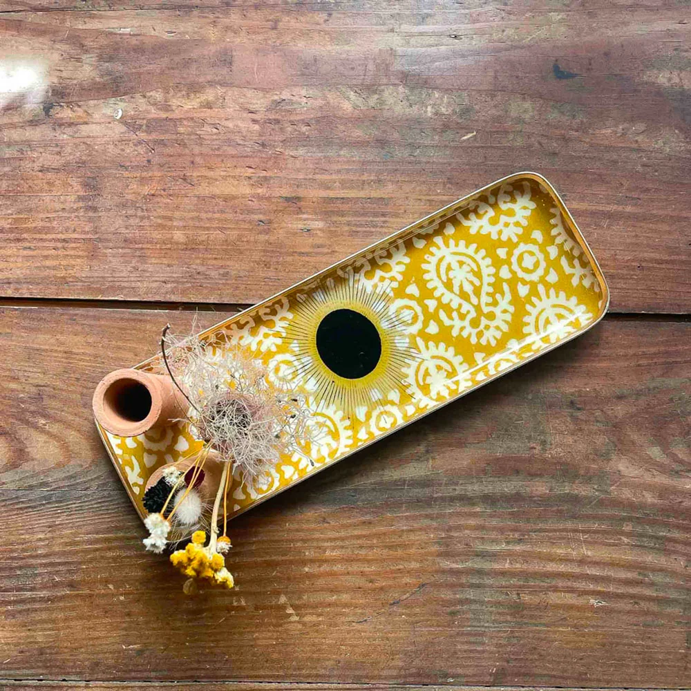 Plateau soleil rectangle