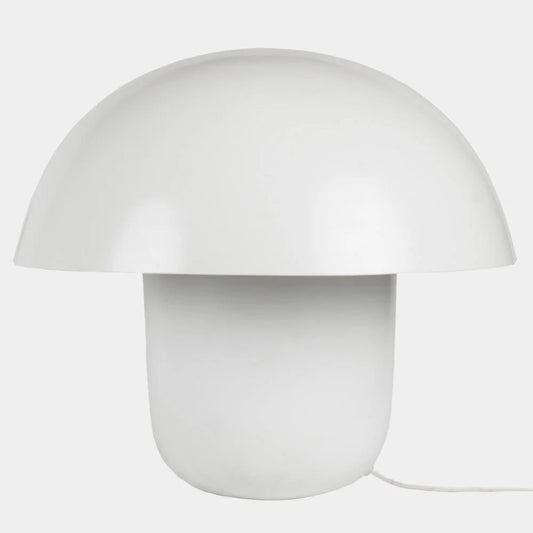 Lampe champignon blanche L