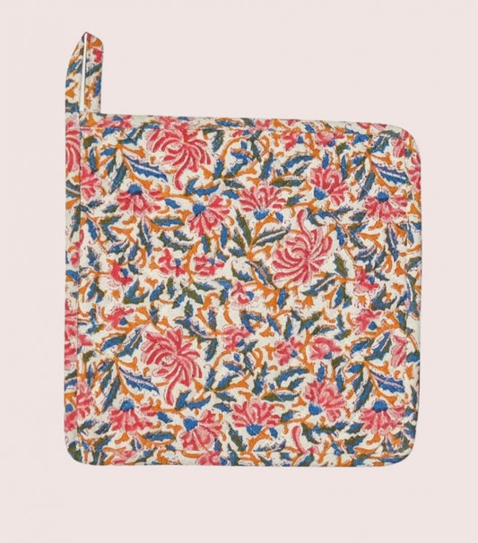 Manique à fleurs 7