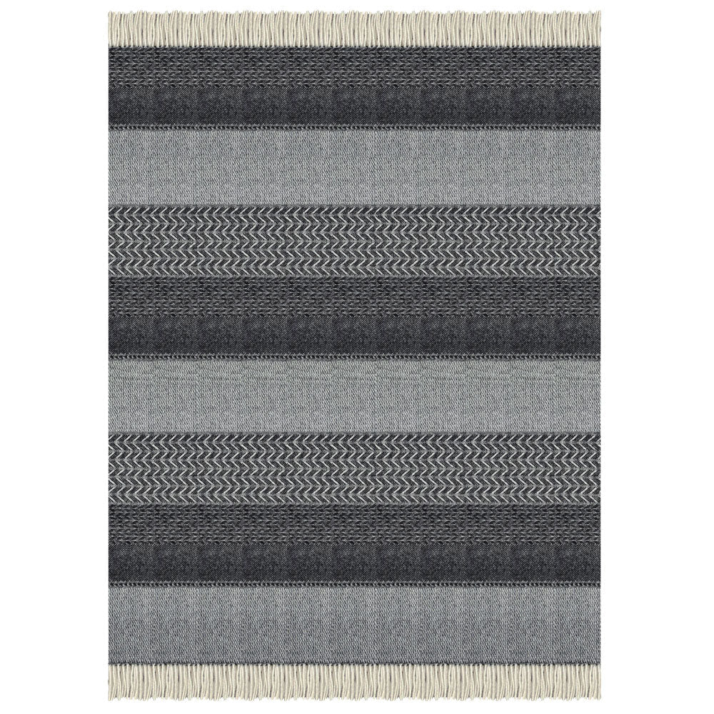 Plaid laine noir