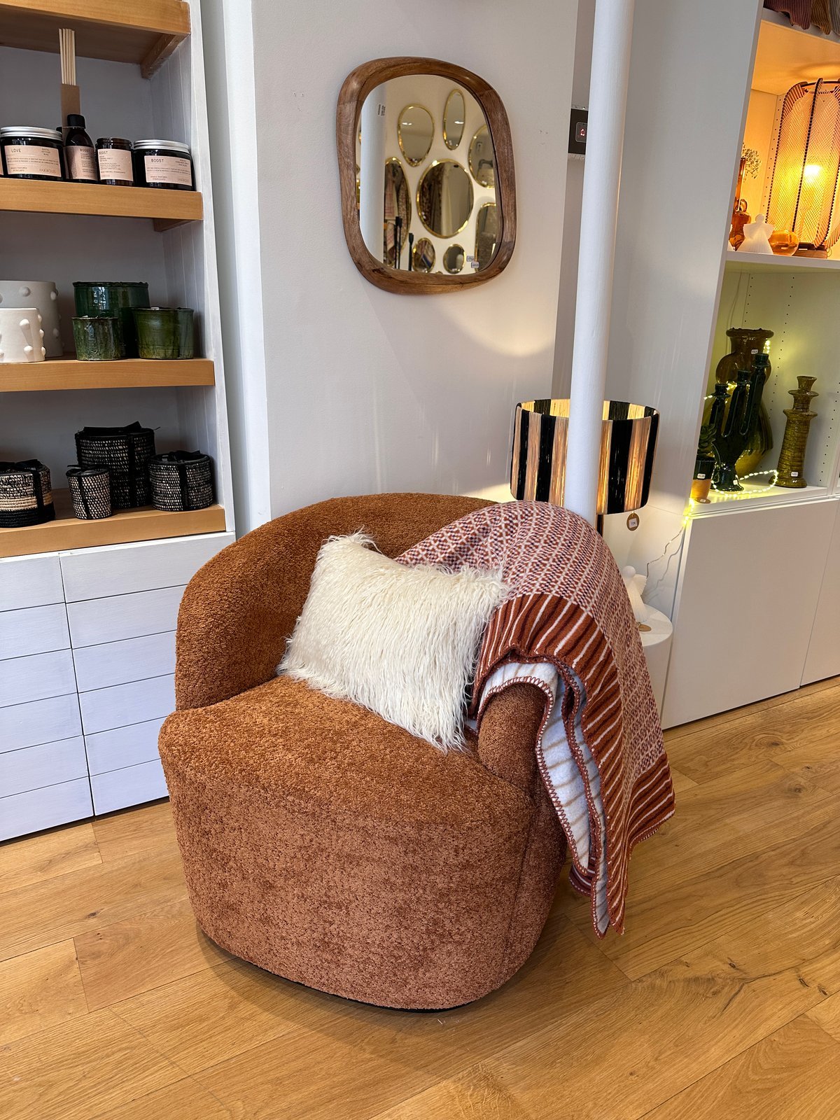 Fauteuil rouille