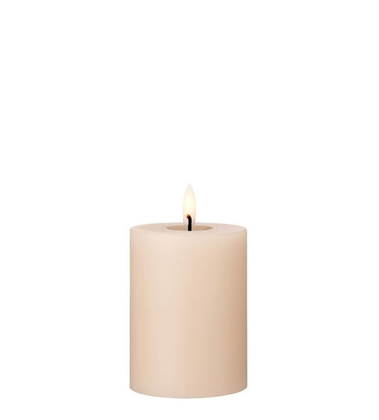 Bougie pilier LED beige - plusieurs tailles