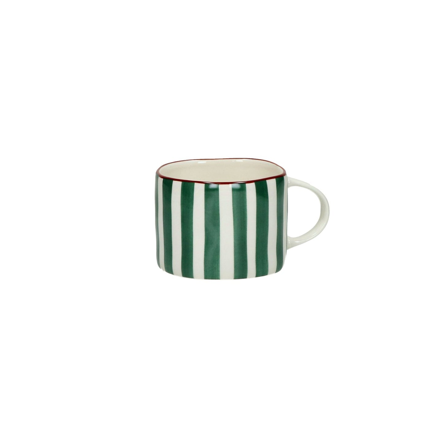 Tasse rayure vert