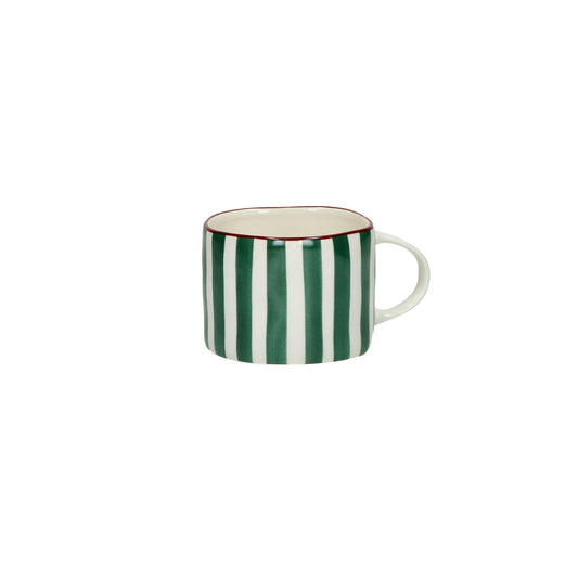 Tasse rayure vert