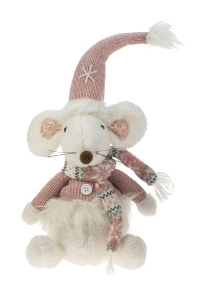 Peluche souris assise 37 cm