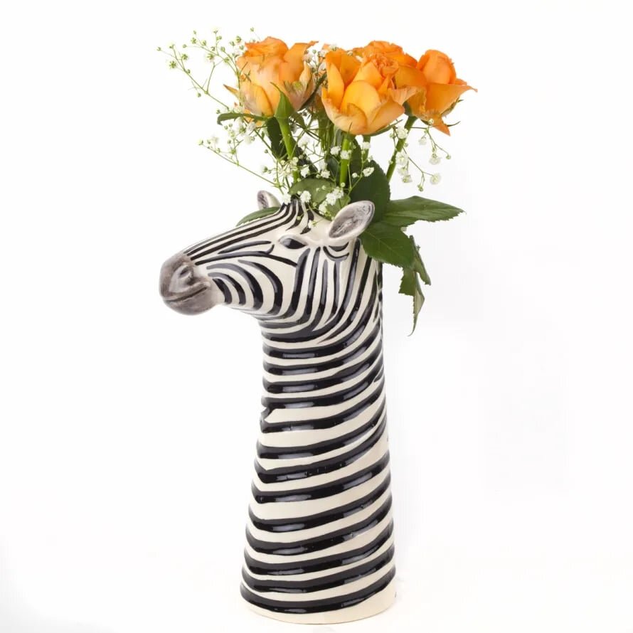 Vase zèbre