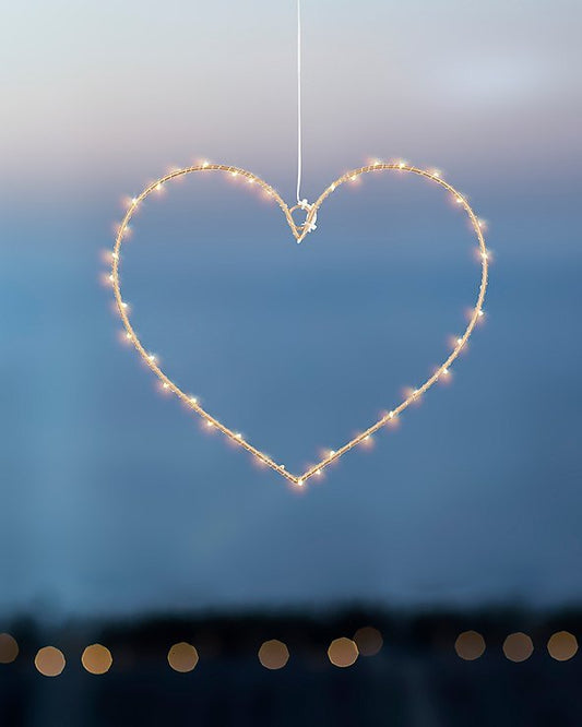 Coeur lumineux - plusieurs tailles