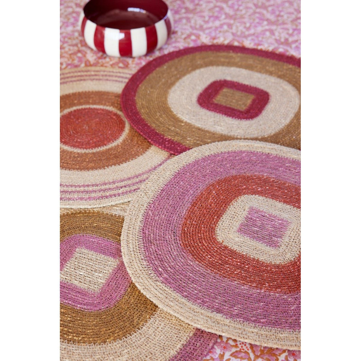 Set de table grenat