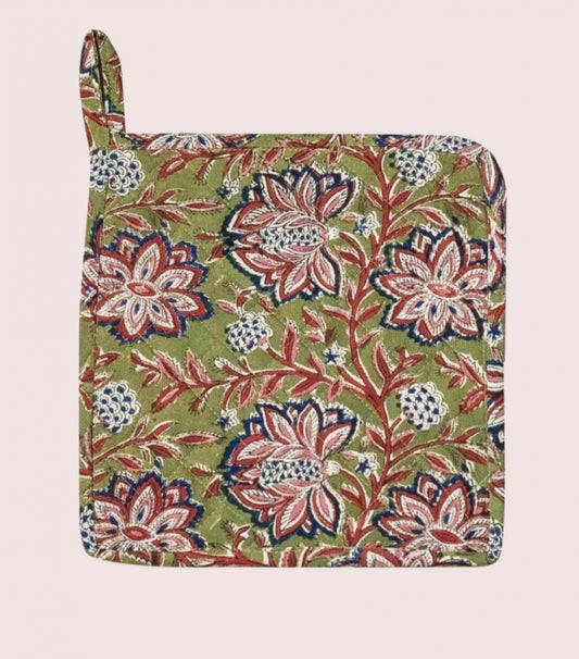 Manique à fleurs 6