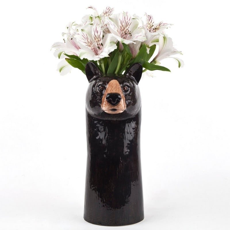 Vase ours brun