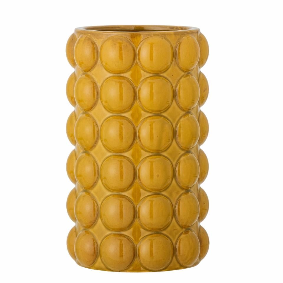 Vase pois jaune