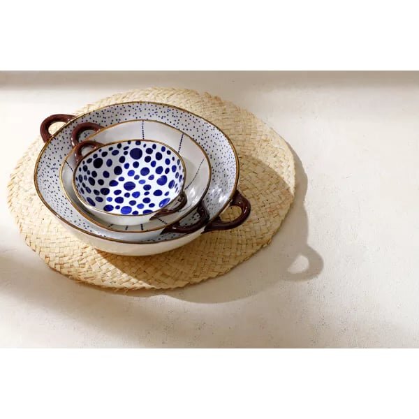 Plat en porcelaine M