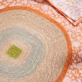 Set de Table bleu orange