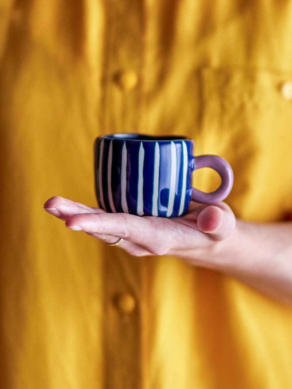 Tasse à rayure
