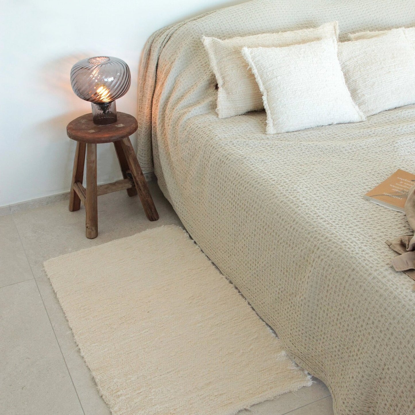 Tapis blanc - plusieurs tailles
