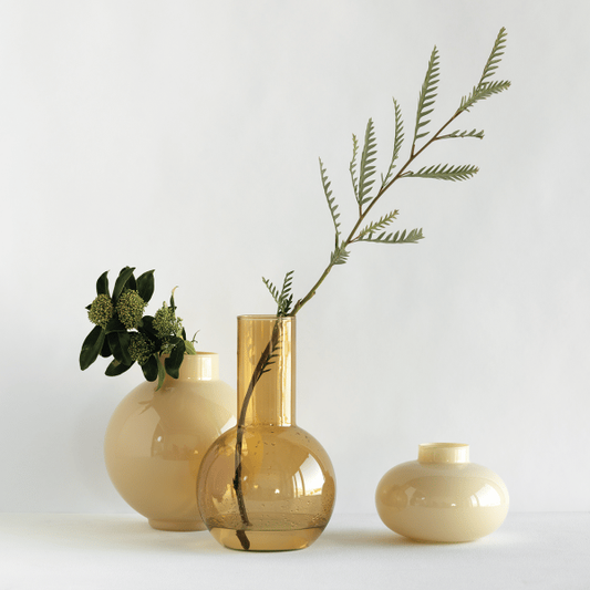Vase verre recyclé