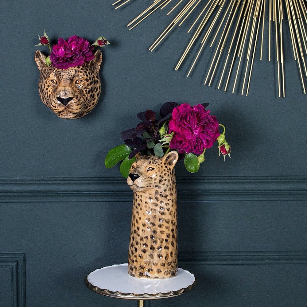 Vase léopard
