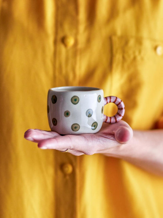 Tasse à pois