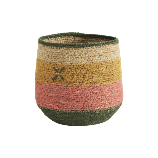 Panier / cache pot S corail
