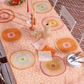 Set de Table bleu orange