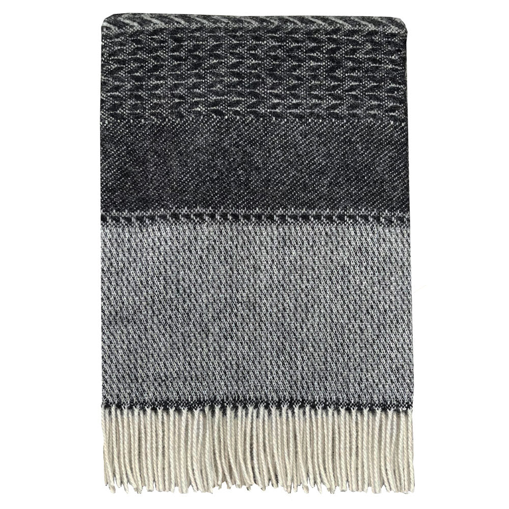 Plaid laine noir