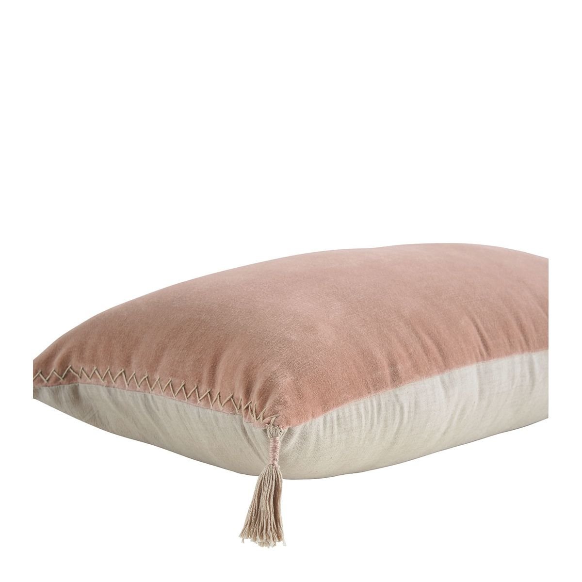Coussin velours rose - plusieurs tailles