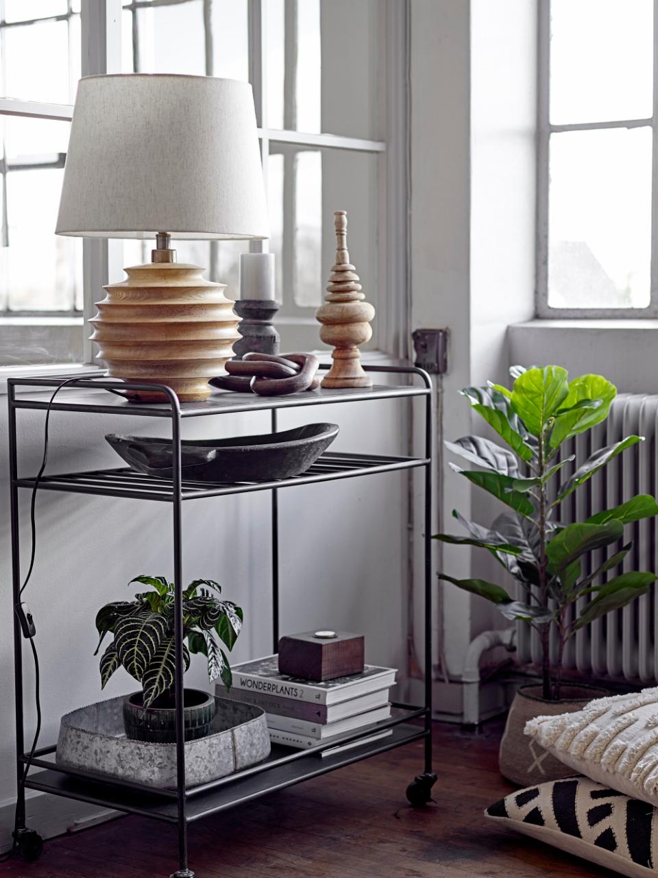 Lampe en bois