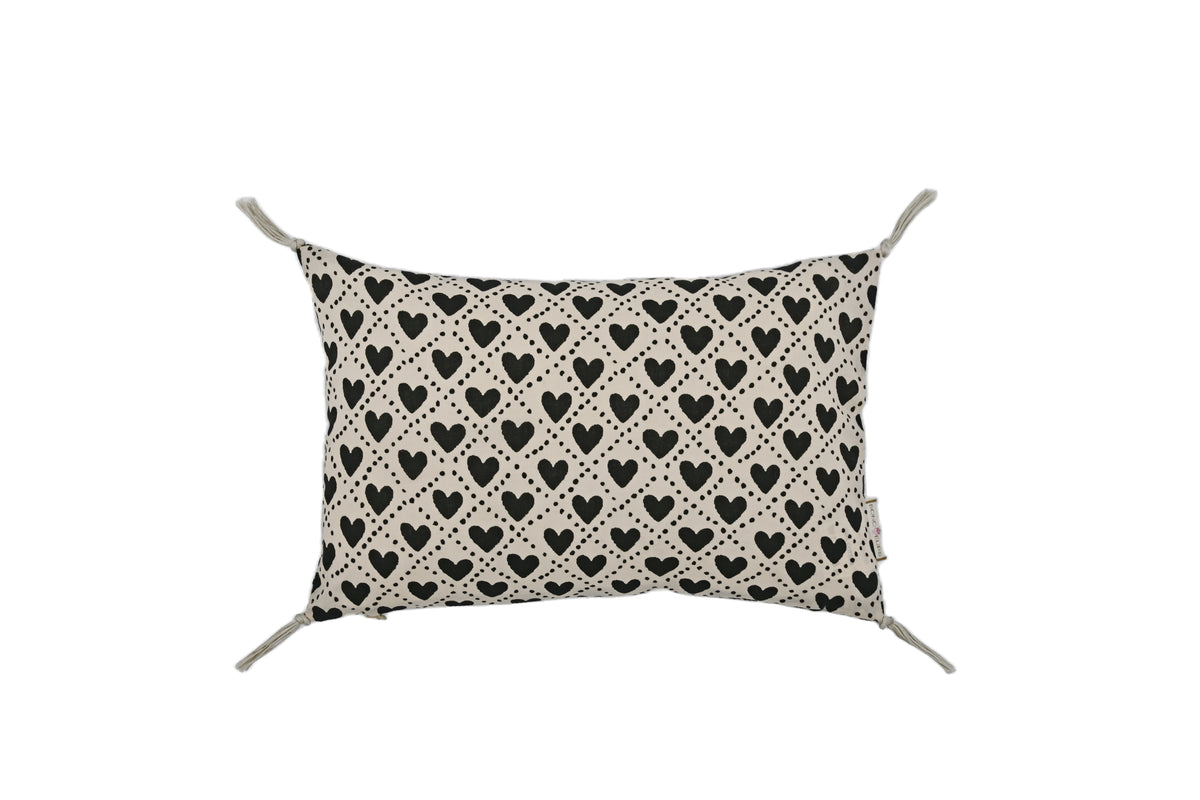 Coussin coeur 20 x 30 cm