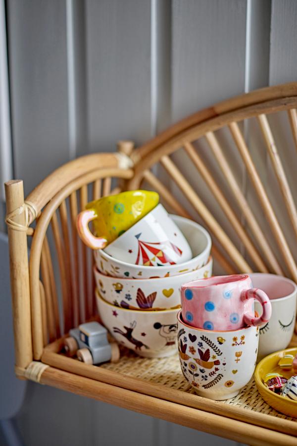Tasse rose a pois