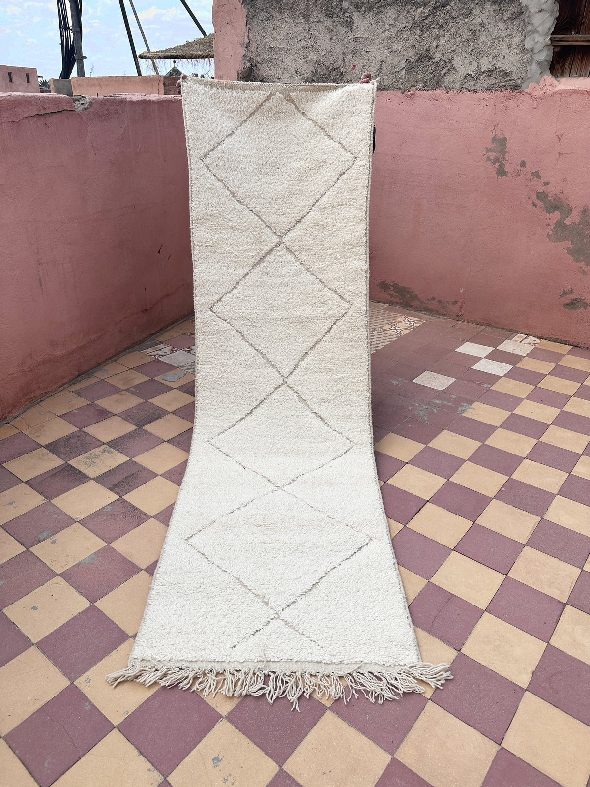 Tapis de couloir Béni Ouarain 86 x 286 cm - 7