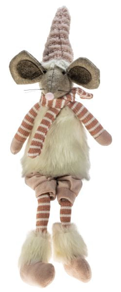 Peluche souris assise 60 cm