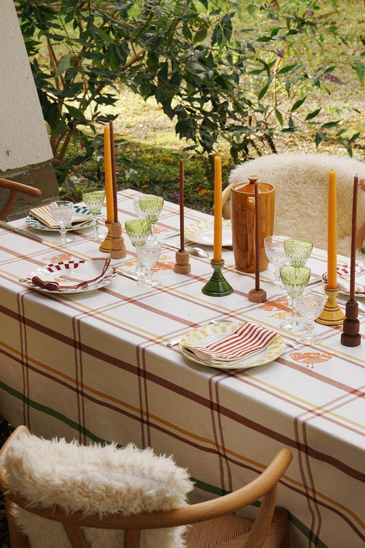 Nappe brodée